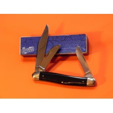 Vintage J A Henckels Stockman Knife (MDL# 1823) w/ Slick Black Synthetic Handles +Orig Box Vintage J A Henckels Stockman Knife (MDL# 1823) w/ Slick Black Synthetic Handles +Orig Box