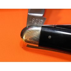 Vintage J A Henckels Stockman Knife (MDL# 1823) w/ Slick Black Synthetic Handles +Orig Box Vintage J A Henckels Stockman Knife (MDL# 1823) w/ Slick Black Synthetic Handles +Orig Box