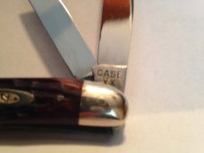 Case XX 6318HP Stockman red jigged bone; 1940-1964 Case XX 6318HP Stockman red jigged bone; 1940-1964