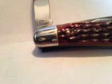 Case XX 6318HP Stockman red jigged bone; 1940-1964 Case XX 6318HP Stockman red jigged bone; 1940-1964