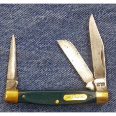 Schrade 36OT; Greenwing Saddleman Schrade 36OT; Greenwing Saddleman