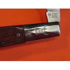 1995 Boker Tree Brand Deer Hunter Barlow w Wood Handles & Deer on Bolster & Blade Etch Hunting Scene 1995 Boker Tree Brand Deer Hunter Barlow w Wood Handles & Deer on Bolster & Blade Etch Hunting Scene