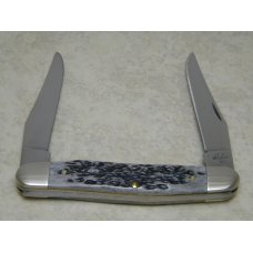 Case XX USA 9 Dot (2001) Pretty Black Bone Muskrat Knife Case XX USA 9 Dot (2001) Pretty Black Bone Muskrat Knife