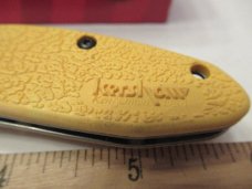 MARBLES DALL DEWEESE ORIGINAL PATTERN -GLADSTONE MICH - COCOBOLO SCALED HUNTER - 1 OF 425 SCARCE !!!