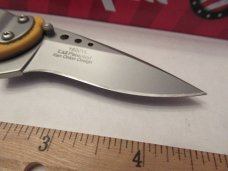 MARBLES DALL DEWEESE ORIGINAL PATTERN -GLADSTONE MICH - COCOBOLO SCALED HUNTER - 1 OF 425 SCARCE !!!