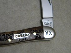 Case XX USA 2018 Curly Oak 710096 Tiny Toothpick Knife Case XX USA 2018 Curly Oak 710096 Tiny Toothpick Knife