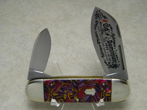 Bulldog Brand Germany Old Dominion Knife Collectors Assoc. 1 of 100 Elephant Toe Knife Bulldog Brand Germany Old Dominion Knife Collectors Assoc. 1 of 100 Elephant Toe Knife