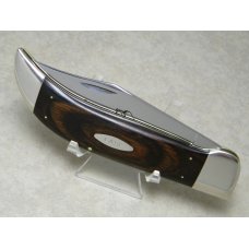 Case XX USA 4 Dot (1976) Wood P172 Buffalo Clasp Knife in Box Case XX USA 4 Dot (1976) Wood P172 Buffalo Clasp Knife in Box