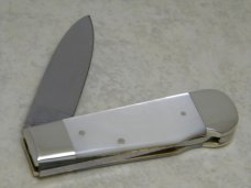 Weidmannsheil Solingen Germany Genuine Mother of Pearl Lockback Knife in Box