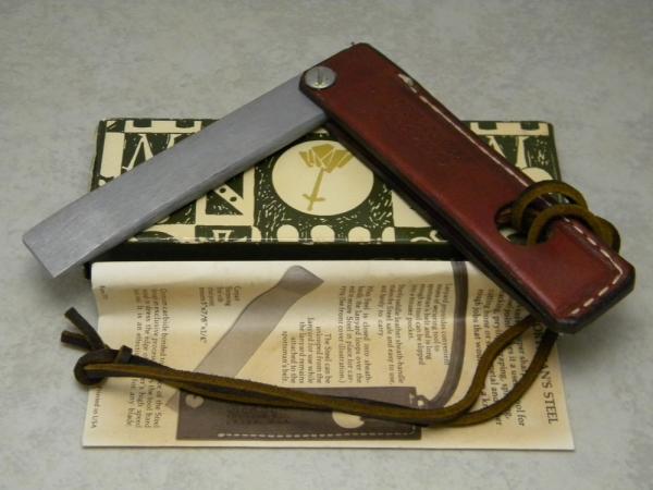 Gerber Portland Oregon USA 5" Sportsman's Steel with Leather Handle Knife Sharpener in Box Gerber Portland Oregon USA 5" Sportsman's Steel with Leather Handle Knife Sharpener in Box