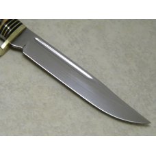 Western Stainless Steel USA Imitation Stag S-H48A Fixed Blade Hunting Sheath Knife 