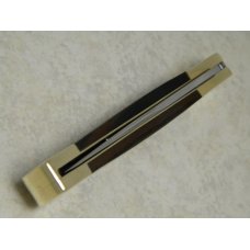 Buck USA Model 110 Wood Folding Hunter Lockback Knife & Pouch - 3rd Version c.1970 Buck USA Model 110 Wood Folding Hunter Lockback Knife & Pouch - 3rd Version c.1970