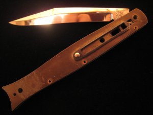 SHUR–SNAP  COLONIAL  BLADE  & FRAME   AUTO  PARTS  KNIFE  1948  –  1952  OLD VINTAGE  KNIVES 