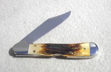 NOS CASE XX USA 1999 LARGE GENUINE STAG COPPERLOCK # 51549L KNIFE