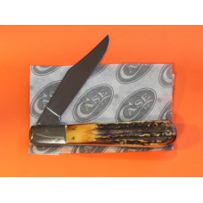 2000 Case xx 5” Daddy Barlow MDL# R5143 SS w/ Great Stag Handles and Rare Case/MM Shield -NOS 2000 Case xx 5” Daddy Barlow MDL# R5143 SS w/ Great Stag Handles and Rare Case/MM Shield -NOS