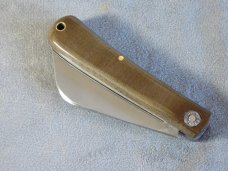 Great Eastern Farm& Field & Hawkbill OD Green Micarta Knife. Great Eastern Farm& Field & Hawkbill OD Green Micarta Knife.