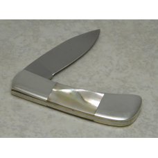 Parker Brothers Chattanooga TN Abalone Pearl Wildlife Series K-12 Trojan Folding Pocket Knife in Box