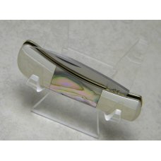 Parker Brothers Chattanooga TN Abalone Pearl Wildlife Series K-12 Trojan Folding Pocket Knife in Box