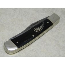 Remington USA Genuine Buffalo Horn Trapper Knife with Damascus Blades in Tin Box Remington USA Genuine Buffalo Horn Trapper Knife with Damascus Blades in Tin Box
