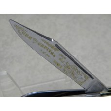 Fight'n Rooster Germany Pearl with Jewels 5 Blade Stockman Knife Gem Capital Knife Club c.1981