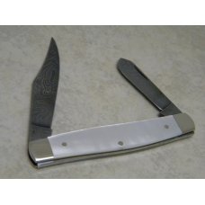 Explorer Solingen Germany Gutmann Cutlery Black Forest Pearl Damascus 10-160 Stockman Knife Explorer Solingen Germany Gutmann Cutlery Black Forest Pearl Damascus 10-160 Stockman Knife