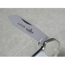 Parker Cut. Co. Japan Pearl Kayak Mini Canoe Baby Butterbean Pattern Knife