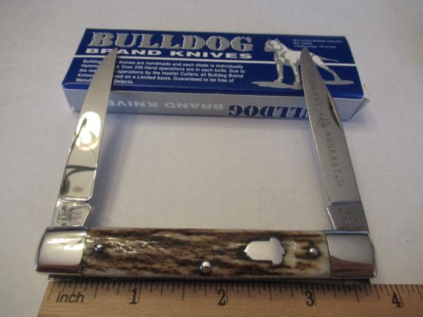 Bulldog Brand 1998 Stag Muskrat Bulldog Brand 1998 Stag Muskrat