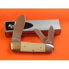 Ka-Bar Elephant/Toenail Whittler Pocket Knife w/ Green'ish Appaloosa Bone Handles & Blade Etch -NOS Ka-Bar Elephant/Toenail Whittler Pocket Knife w/ Green'ish Appaloosa Bone Handles & Blade Etch -NOS