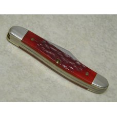Case XX USA 4 Dot (1996) Red Bone 62087SS SC Little 2 Blade Stockman Knife w/Scissors in Box Case XX USA 4 Dot (1996) Red Bone 62087SS SC Little 2 Blade Stockman Knife w/Scissors in Box