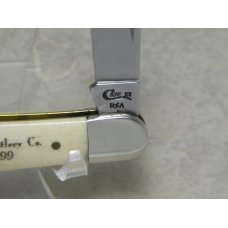 Case XX USA 1 Dot (1999) Cream Bone 6383 WHSS Whittler Knife in Box Case XX USA 1 Dot (1999) Cream Bone 6383 WHSS Whittler Knife in Box