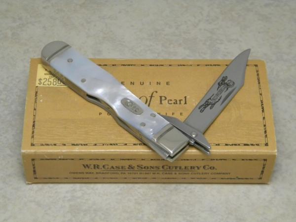 Case XX USA 2006 Pearl 811 1/2L SS Cheetah Cub Knife in Box Case XX USA 2006 Pearl 811 1/2L SS Cheetah Cub Knife in Box