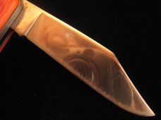 SCHRADE WALDEN  N.Y. ORANGE  PARATROOPER  AUTO  KNIFE   1946 – 1973  OLD VINTAGE  KNIVES 