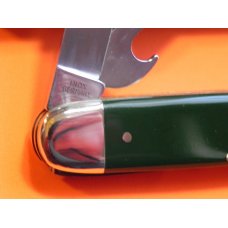 Paul Henckels, Camp knife w Green Synthetic Handles, Fork, Blade & Bottle Opener -NOS in Orig Box Paul Henckels, Camp knife w Green Synthetic Handles, Fork, Blade & Bottle Opener -NOS in Orig Box