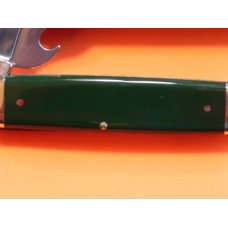 Paul Henckels, Camp knife w Green Synthetic Handles, Fork, Blade & Bottle Opener -NOS in Orig Box Paul Henckels, Camp knife w Green Synthetic Handles, Fork, Blade & Bottle Opener -NOS in Orig Box