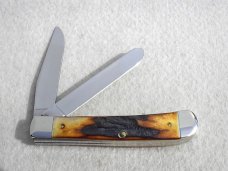 CASE XX USA 5254 SSP 1889-1989 CENTENNIAL GENUINE STAG LARGE TRAPPER KNIFE - NEW