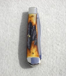 CASE XX USA 5254 SSP 1889-1989 CENTENNIAL GENUINE STAG LARGE TRAPPER KNIFE - NEW