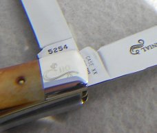 CASE XX USA 5254 SSP 1889-1989 CENTENNIAL GENUINE STAG LARGE TRAPPER KNIFE - NEW