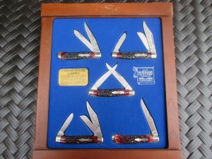 Schrade USA Red Bone Tradesman Set 