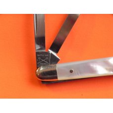 Battle Axe Brand -Shouse & Hardin WWW Theme, 3 Blade Mother of Pearl Whittler "Battle of the Bulge" Battle Axe Brand -Shouse & Hardin WWW Theme, 3 Blade Mother of Pearl Whittler "Battle of the Bulge"