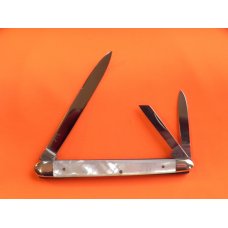Battle Axe Brand -Shouse & Hardin WWW Theme, 3 Blade Mother of Pearl Whittler "Battle of the Bulge" Battle Axe Brand -Shouse & Hardin WWW Theme, 3 Blade Mother of Pearl Whittler "Battle of the Bulge"
