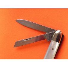 Battle Axe Brand -Shouse & Hardin WWW Theme, 3 Blade Mother of Pearl Whittler "Battle of the Bulge" Battle Axe Brand -Shouse & Hardin WWW Theme, 3 Blade Mother of Pearl Whittler "Battle of the Bulge"