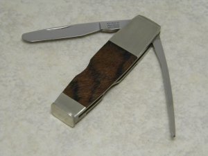 Gerber Portland Oregon 97223 USA Made in Japan Wood Escort Tobacco Pipe Knife by R.W. Loveless