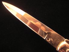 ITALIAN BLACK STILETTO AUTO KNIFE ITALIAN BLACK STILETTO AUTO KNIFE
