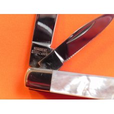 Vintage Parker (Japan) Eagle Brand 2 Blade Country Doctor Physician Knife w/ Mother of Pearl Handles