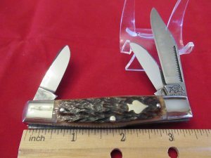 BulLDog Brand Brown Bone Stockman 1986 