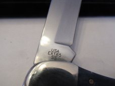 Case XX Navey Blue Giraffe Bone Folding Hunter Pattern # EX165 SS Case XX Navey Blue Giraffe Bone Folding Hunter Pattern # EX165 SS