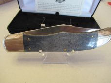Case XX Navey Blue Giraffe Bone Folding Hunter Pattern # EX165 SS Case XX Navey Blue Giraffe Bone Folding Hunter Pattern # EX165 SS