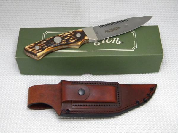 Remington UMC USA R6 Delrin Skinner Fixed Blade Sheath Knife in Box Remington UMC USA R6 Delrin Skinner Fixed Blade Sheath Knife in Box