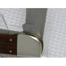 Case XX USA 2002 Wood 6265 SS Folding Hunter Knife - NIB w/Leather Pouch Case XX USA 2002 Wood 6265 SS Folding Hunter Knife - NIB w/Leather Pouch