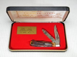 Remington UMC Made in USA 1991 Delrin R1178 "The Deer Hunter" Bullet Mini Trapper Knife in Box